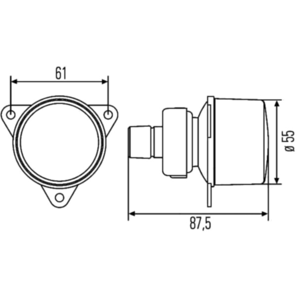 Hella rear fog light_1