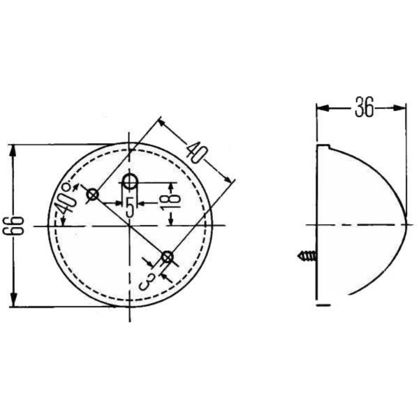Parkleuchte 2PF001650001_1