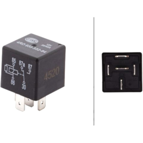 Multifunktionsrelais 12V 5-polig  ohne Halter