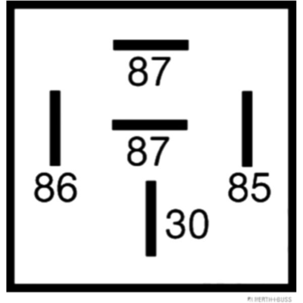 Arbeitsstromrelais ID 12V 30A 5-POL_2