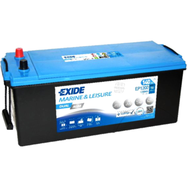 Starter- und Versorgungsbatterie 12V140AH for: AGM Exide