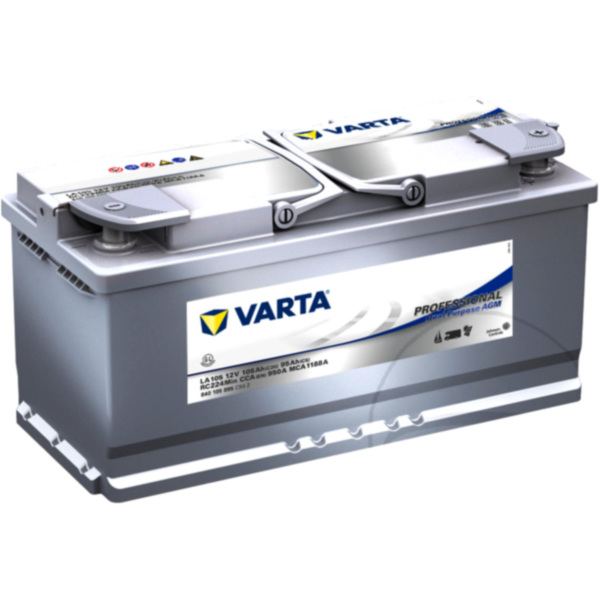 Batterie Professional 12V 105AH Varta for: AGM