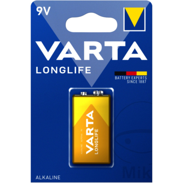 Gerätebatterie 9V Block Varta