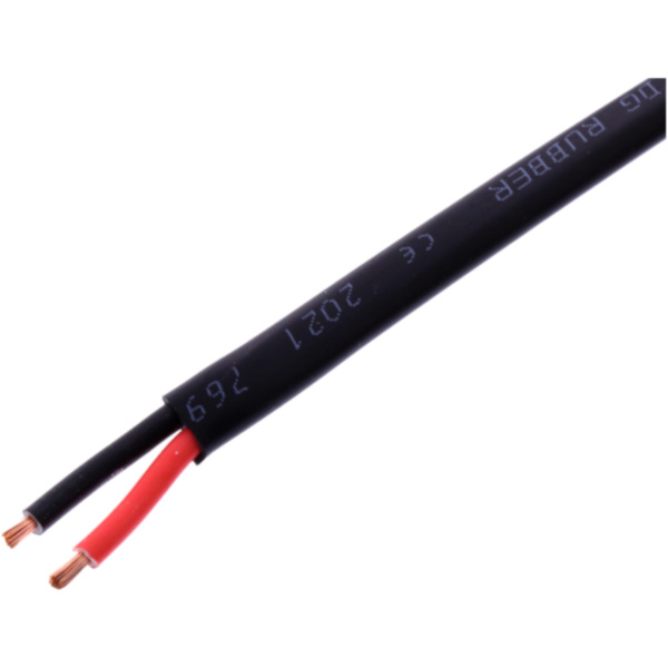 CABLE XYFAZ 2X1.5 BLACK JMP 0445