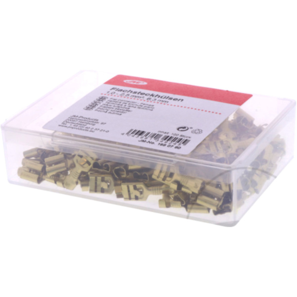 Flachsteckhülse 1.0-2.5 6.3mm JMP_1