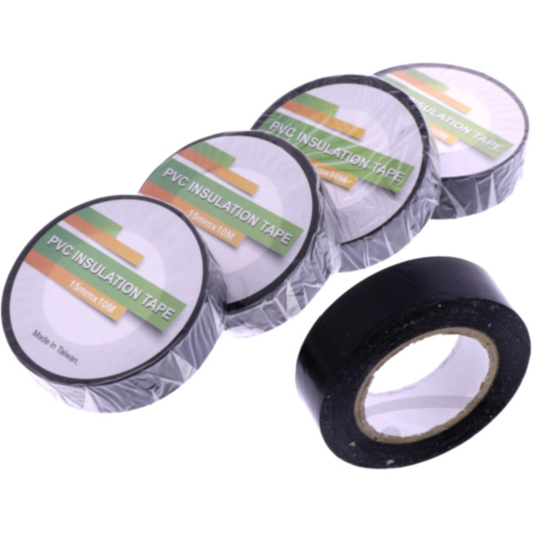 INSULATING TAPE 10M BLACK JMP