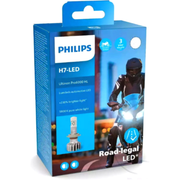 Lampe Pro 6000 Head Light H7 / LED Motorrad Umrüst_1