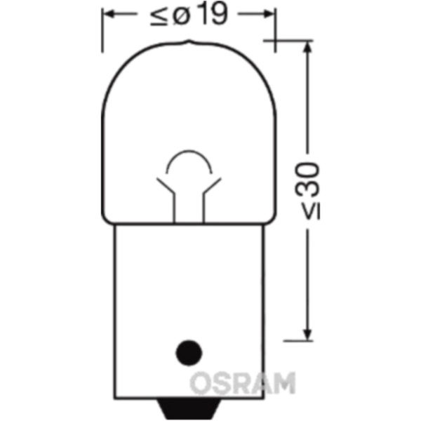 BULB 12V 10W BAU15S OSRAM_2