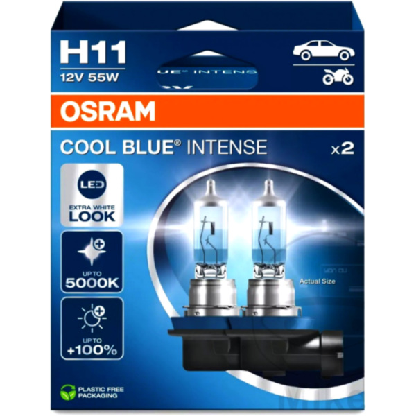 BULB H11 12V55W DUO OSRAM