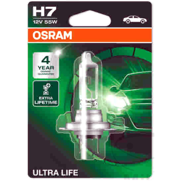 Bulb h7 12v55w single blister pack