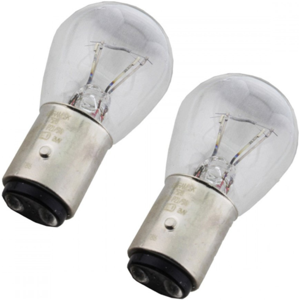 Lampe 12V21/5W BAY15D passend für Kawasaki GPZ  500 EX500D 1998, 60/50/34/27 PS, 44/37/25/20 kw