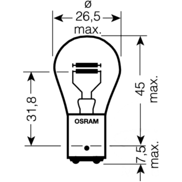 Lampe 12V21/5W BAY15D_1