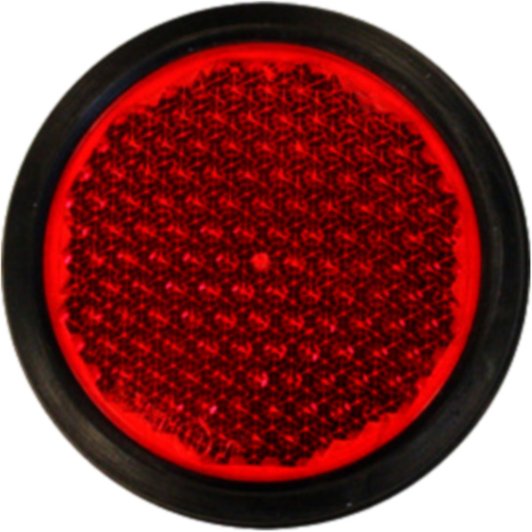 Reflector / cat's eye  circular red