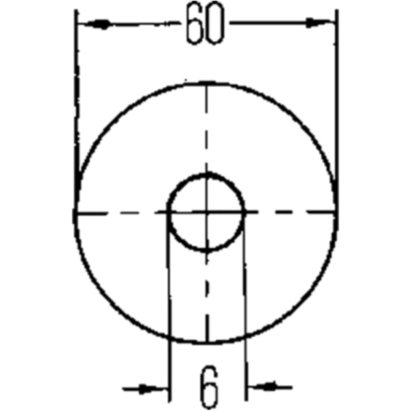 Rückstrahler rund gelb_1