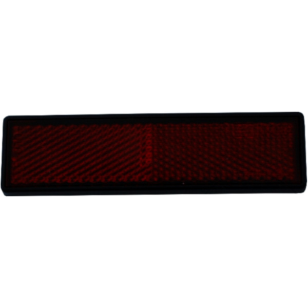 Rückstrahler eckig rot 474211