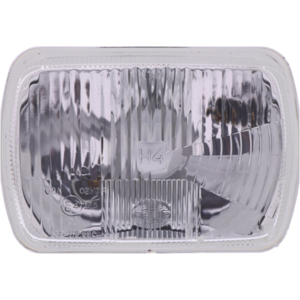 Rectangular head lamp h4