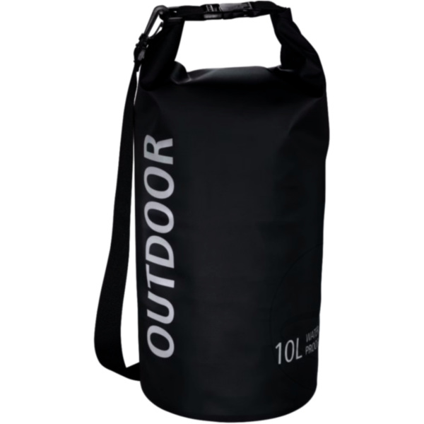 OUTDOORTASCHE 10 Liter Hama schwarz