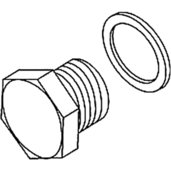 Lambda sensor blanking plug_1