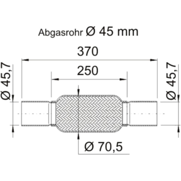 Reparaturrohr 45.7/370 mm_1
