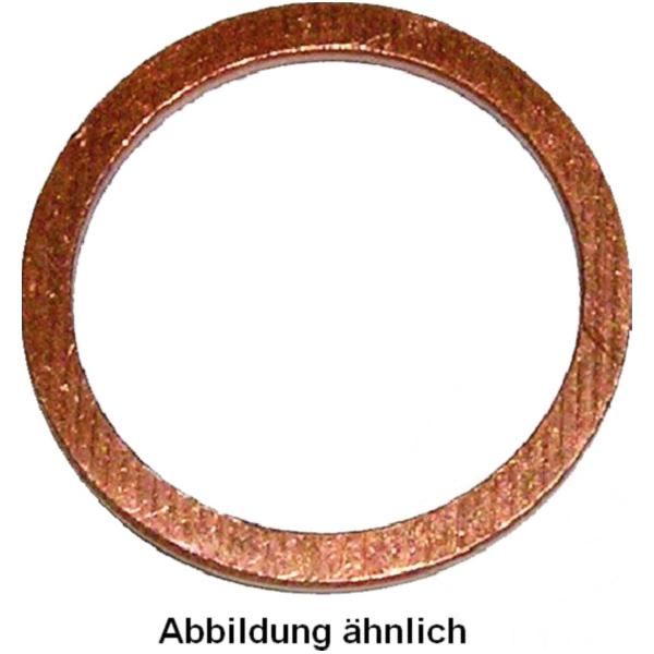 seal ring copper massiv 28X34X2