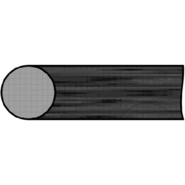 PVC FUEL HOSE 450MM 2648