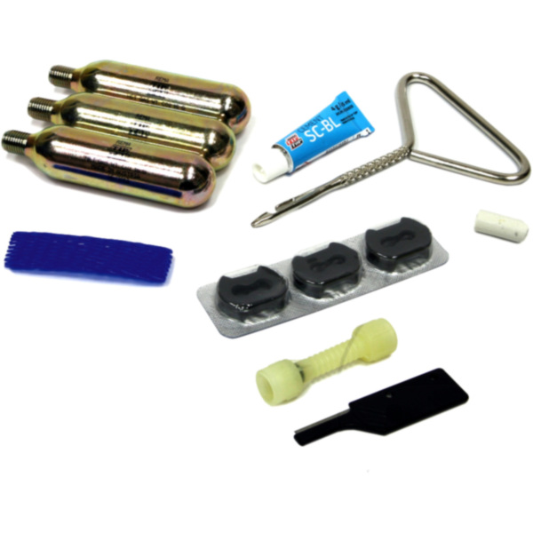 Rep & air tubeless puncture repair kit