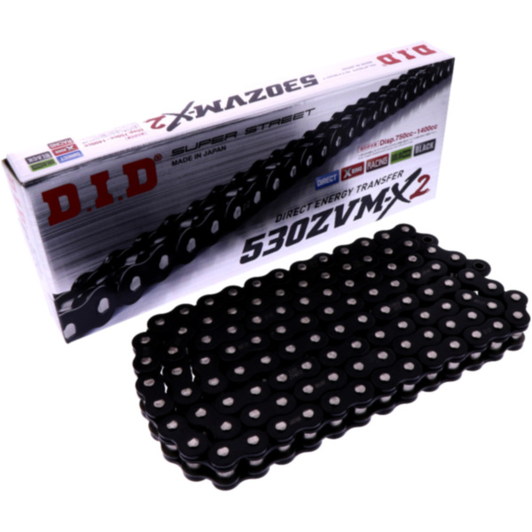 DID X-RING CHAIN BLACK/BLACK 530ZVMX2/116