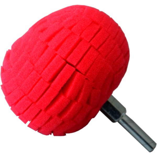 Polierball 75 mm Fein rot