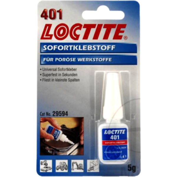 Sofortklebstoff 401 5 g Loctite