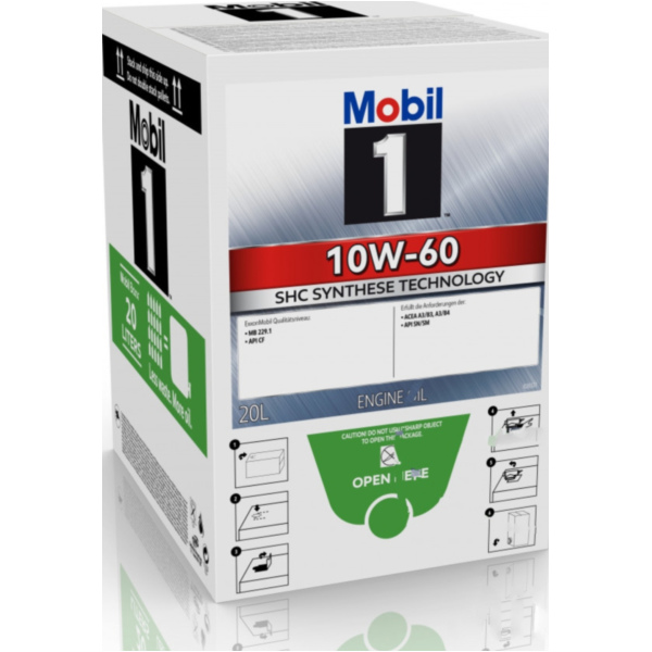 Engine oil 10w60 20l mob