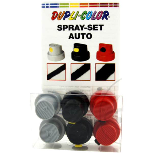 Sprühkopf-Set 6 Stück Auto Dupli-Color