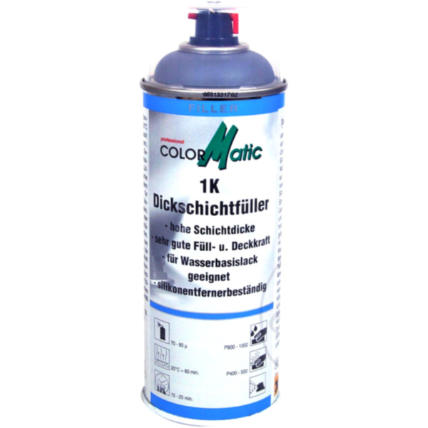 Füller Acryl 1K 400 ml MITTELGR HG1 Colormatic