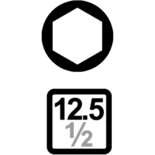 Power insert hexagon 1/2 6mm_1