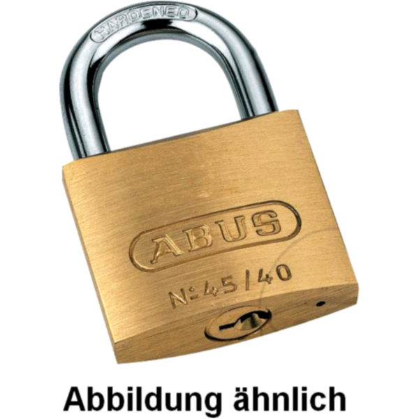 Abus brass padlock