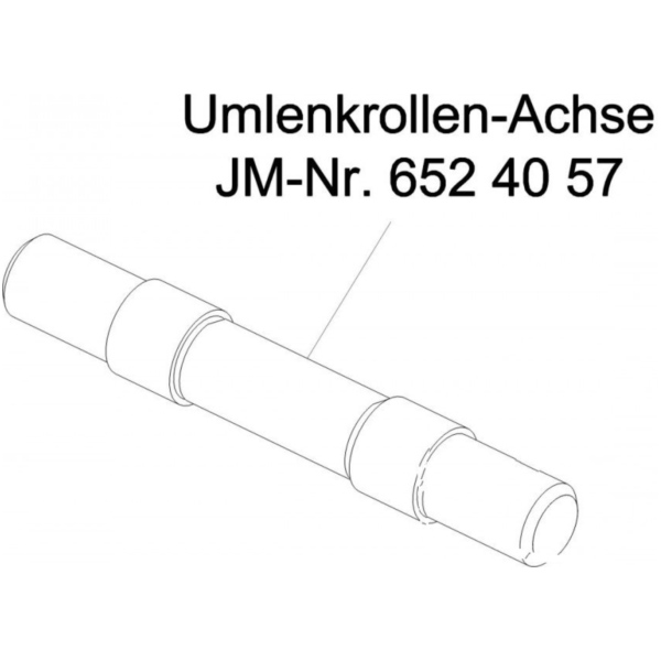 UMLENKROLLEN-Achse