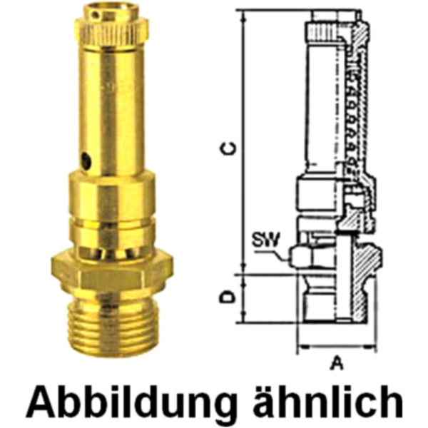 Sicherheitsventil 11 bar