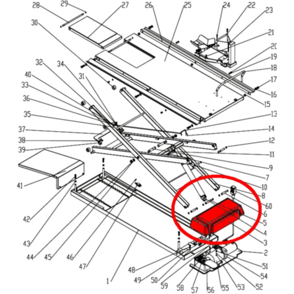 Hydraulic pump plastic cover_1