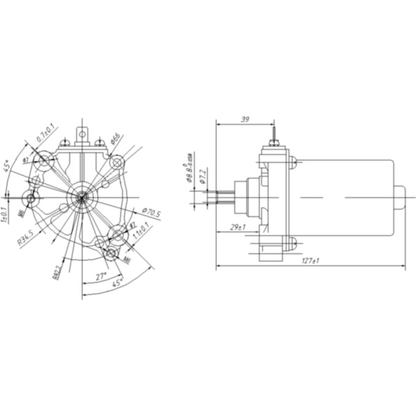 Starter motor jmt MQD5010 anticlock_1