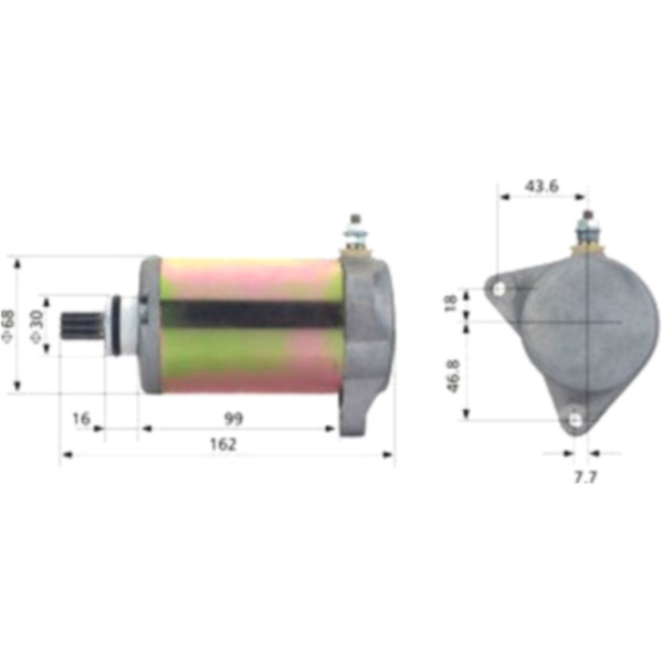 Anlasser Alternative: 7002303/7003778