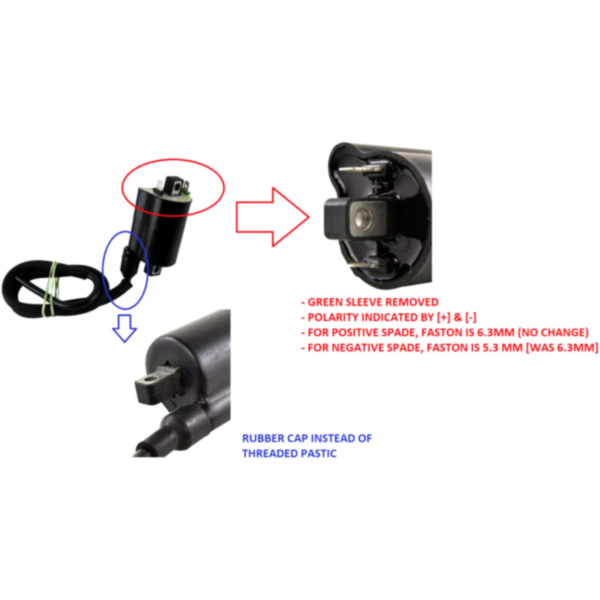 ignition coil / spark coil 12V 4062_1