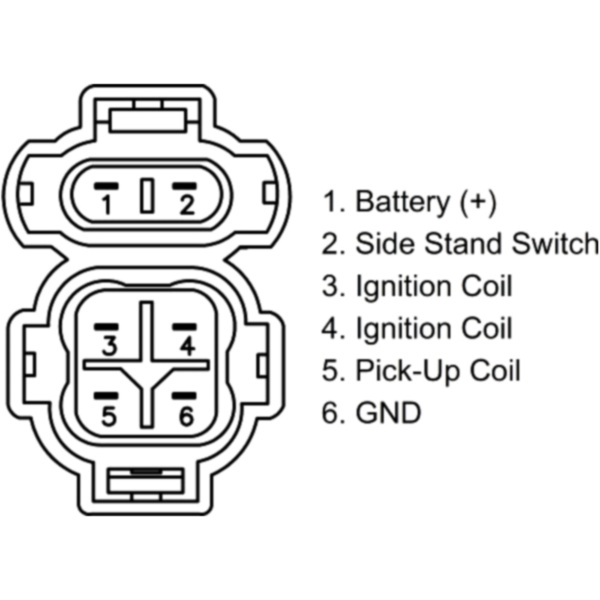 Cdi ignition unit 1553_1