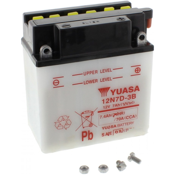 Motorcycle Battery 12N7D-3B YUASA