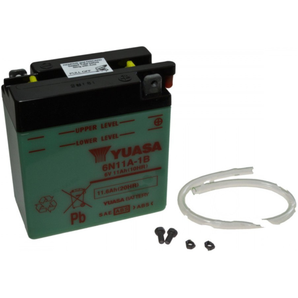 Motorcycle Battery 6N11A-1B YUASA