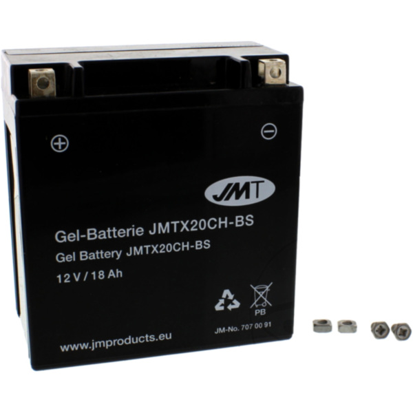 Motorcycle Battery YTX20CH-BS GEL JMT