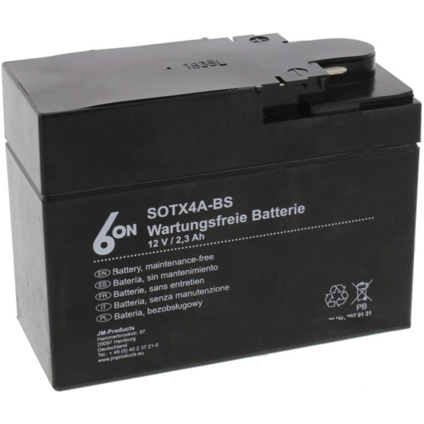 Motorradbatterie YTR4A-BS 6ON