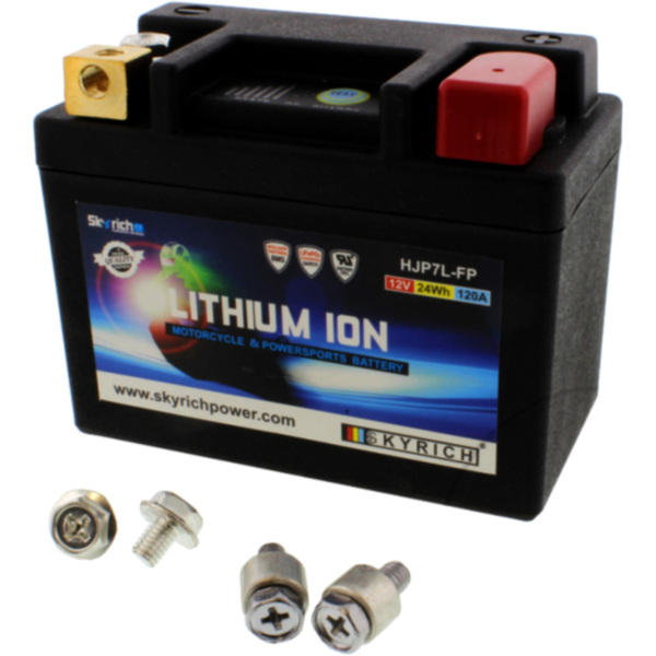 Battery motorcycle ltm7l skyrich fitting for Yamaha TZR  250 2MA 1987, 50 PS, 37 kw