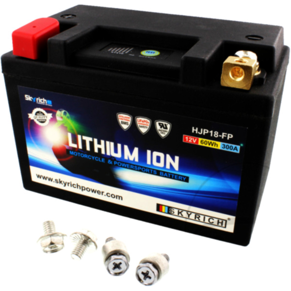 Batterie Motorrad HJP18-FP Skyrich passend für Piaggio MP3  400 M64200 2010, 32,6 PS, 24 kw