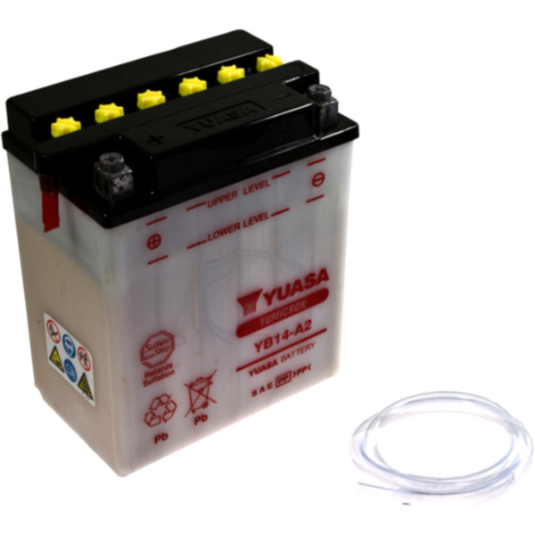 Motorcycle Battery YB14-A2 YUASA