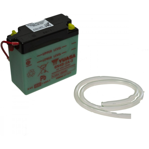 Motorcycle Battery 6N4B-2A-3 YUASA