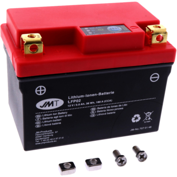 Battery motorcycle lfp02 jmt